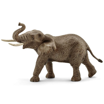 Schleich Male African Elephant Figurine