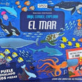 Libro Puzzle El Mar: Viaja, Conoce, Explora 205 Piezas