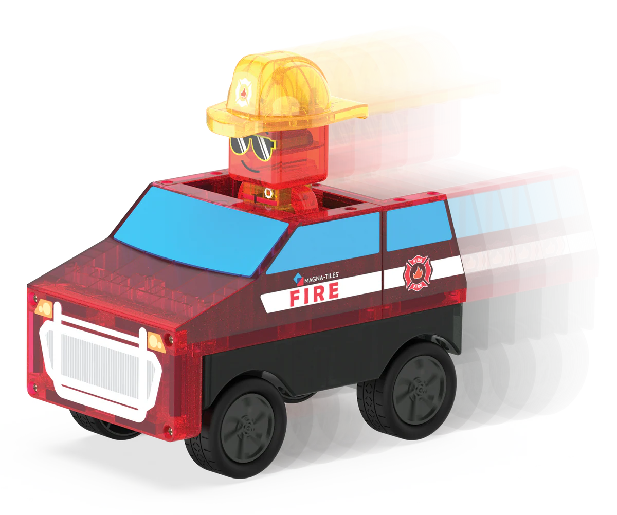 Magna-Tiles Fire Rescue