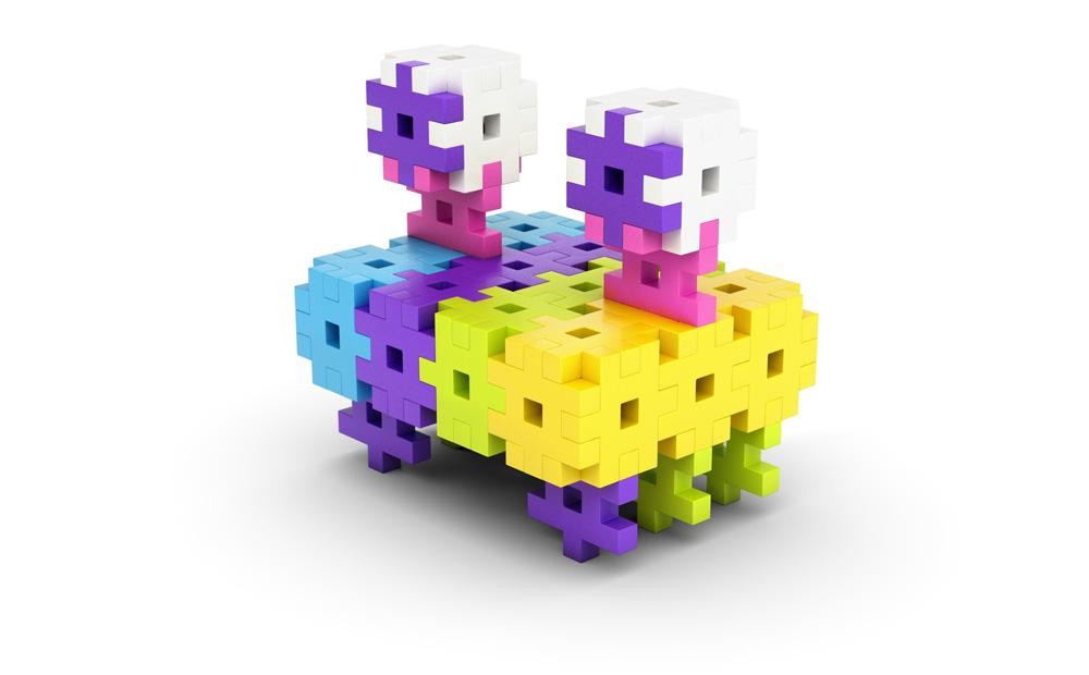 Meli Basic Constructor 100 pieces Pastel