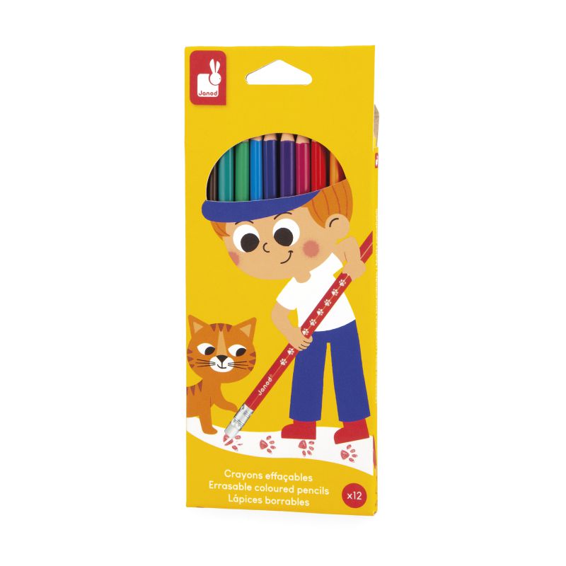 Janod Lápices Borrables