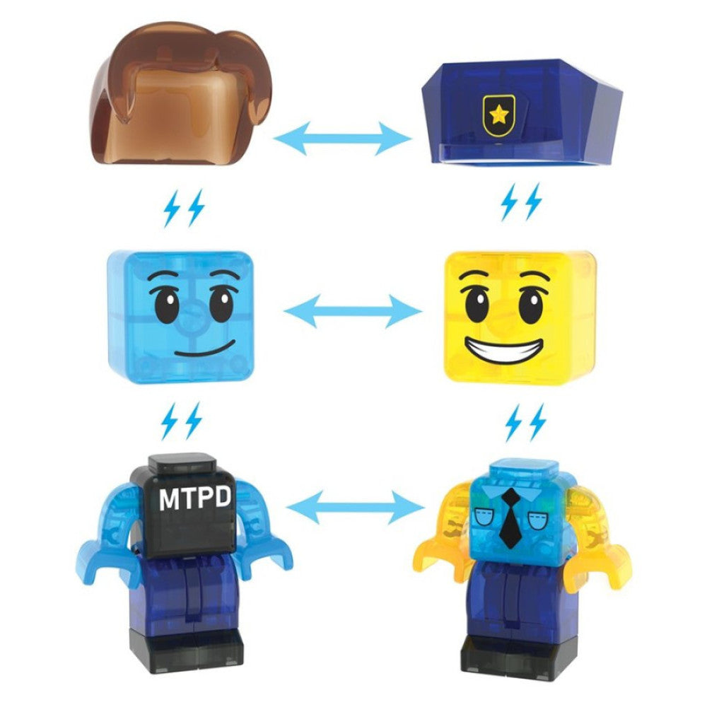 MAGNA-Tiles Police Station Set 35 Piezas