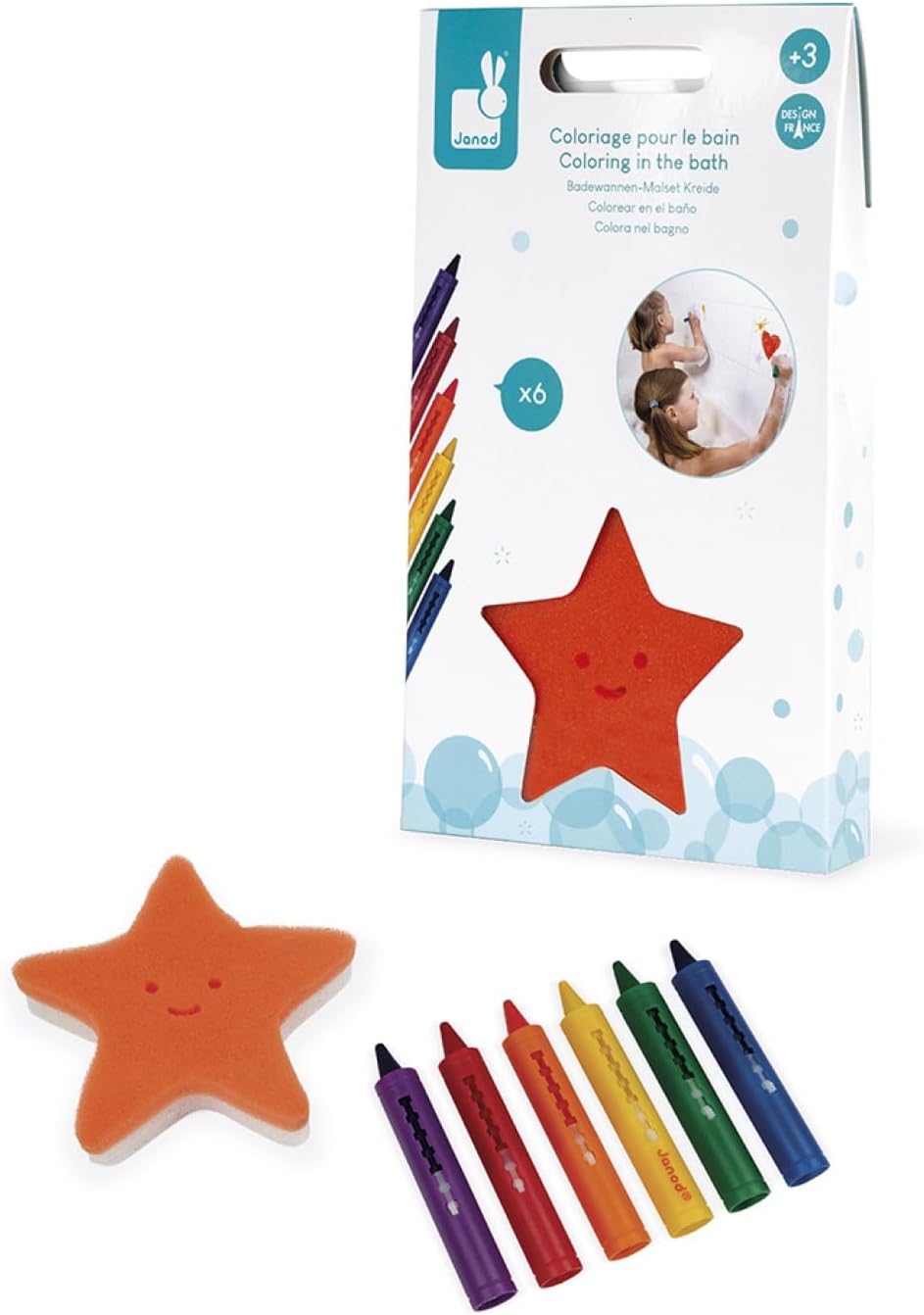 Janod Bath Crayons