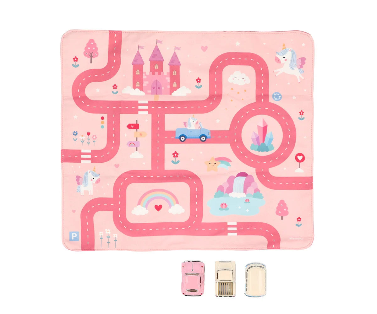 Mantel de Viaje Coches Monnëka Rosa