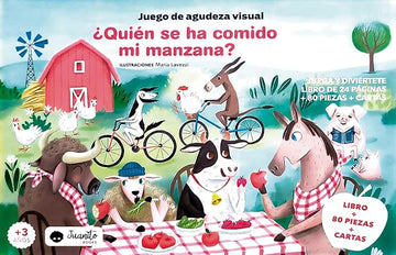 ¿Quién se ha Comido mi Manzana? Cuento y Juego de Agudeza Visual