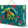 3D Dragon Puzzle with Model. Illustrated edition (Spanish)
