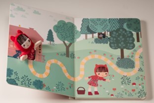 Lilliputiens Little Red Riding Hood Activity Book