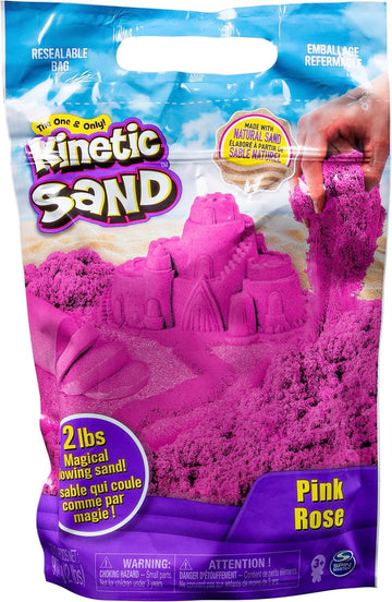Arena Kinética Kinetic Sand  Rosa 907gr.
