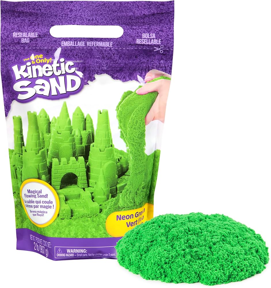 Arena Kinética Kinetic Sand Verde 907gr.