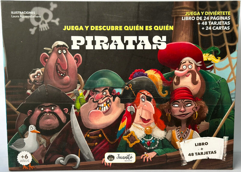 Manolito Books PIRATES PLAY AND DISCOVER WHO'S WHO