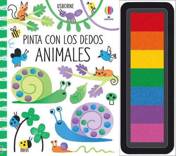 Libro Pinta con los Dedos Animales
