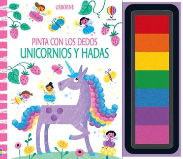 Finger Painting Book Unicorns and Fairies