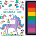 Libro Pinta con los Dedos Unicornios y Hadas