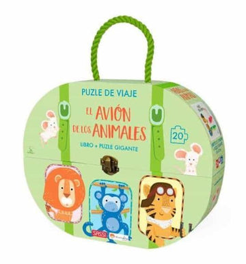 Manolito Books Story + Puzzle The Animal Airplane
