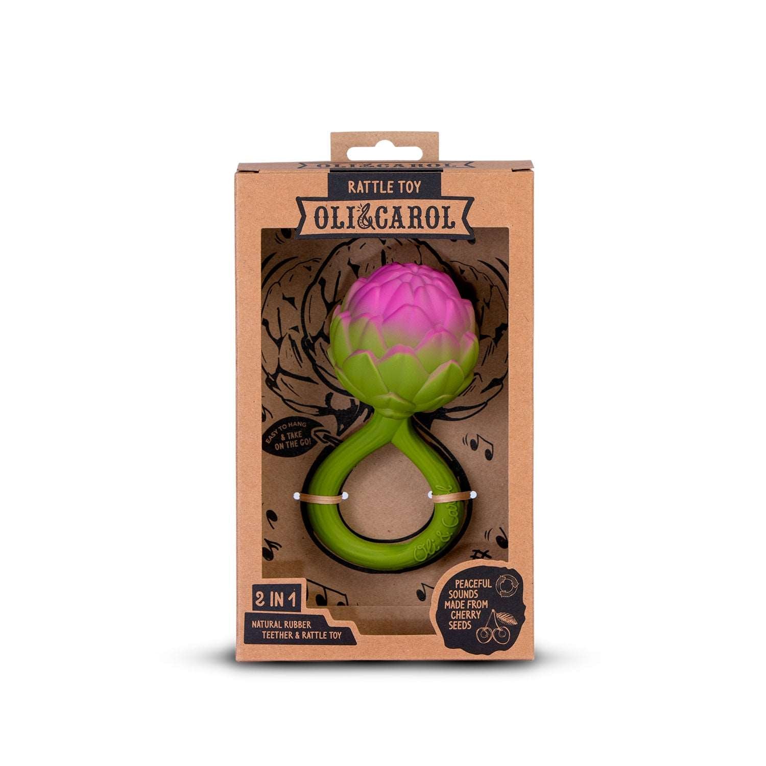 Artichoke Oli & Carol Baby Teether