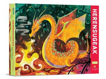 Dragon Puzzle with 100 Pieces