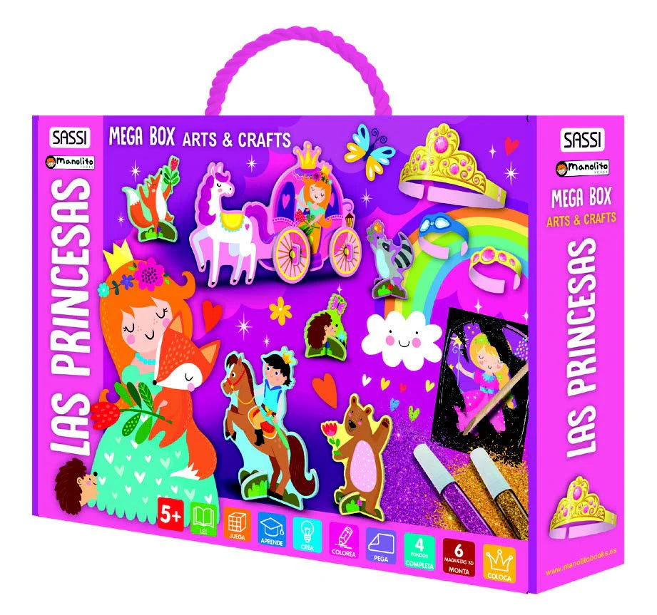 Manolito Books PRINCESSES MEGA BOX