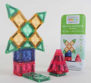 MINI TRAVEL CLEVERCLIXX 28 PIEZAS PASTEL