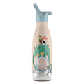 Botella de agua reutilizable para niños - Cool Bottles - Dragones 350ml. 
