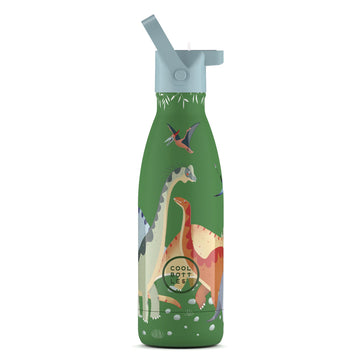 Reusable water bottle for kids - Cool Bottles - Jurassic Era 350ml.