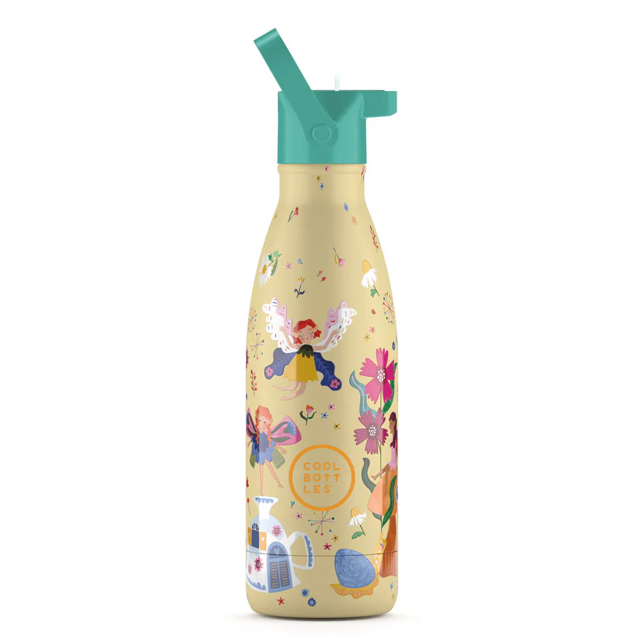 Reusable water bottle for children - Cool Bottles - Magical Fairies 350ml.