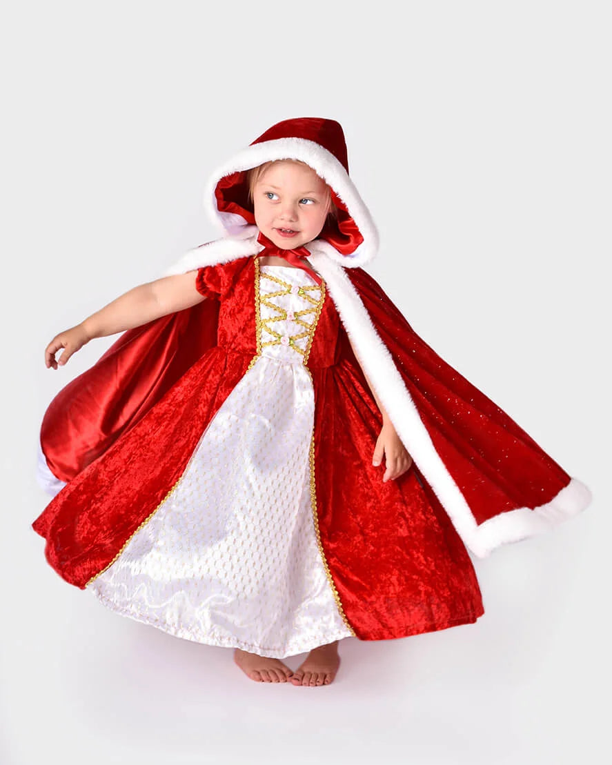 Red Velvet Cape Costume 3-8 years