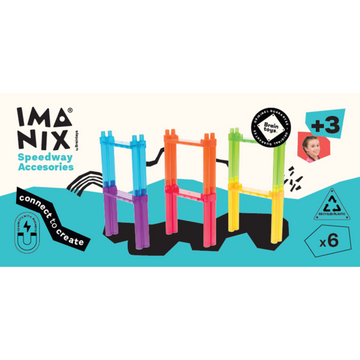 Imanix Pista columnas 6 piezas