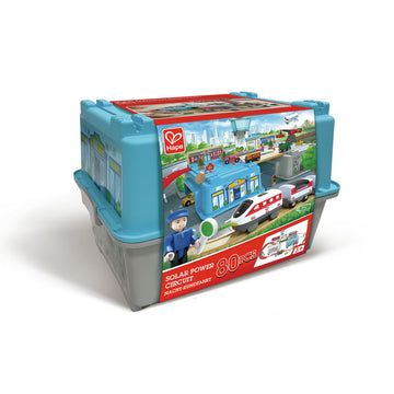 Hape - Mega metropolis train bucket set. Trains