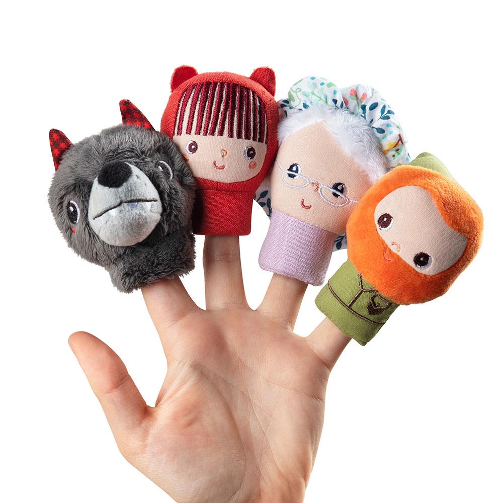 Lilliputiens Little Red Riding Hood Finger Puppet