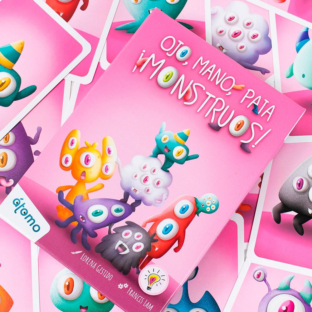 Board Game Eye, Hand, Paw Monsters