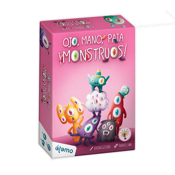 Board Game Eye, Hand, Paw Monsters