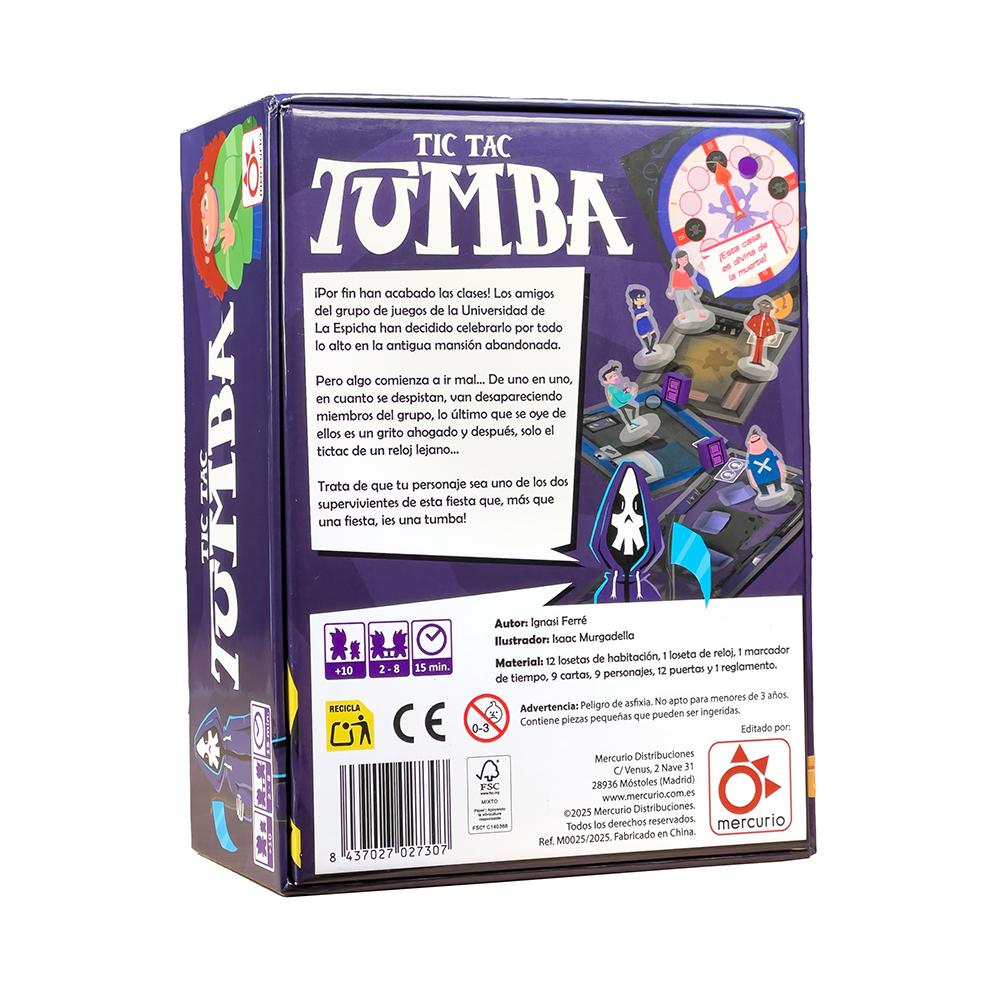 Juego de Mesa Tic Tac Tumba