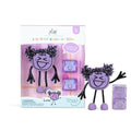 GloPals Character Set + 2 LUMI Purple Light Cubes