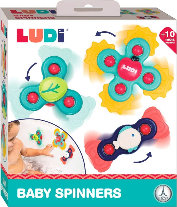 Set of 3 baby spinners - Ludi Spinners