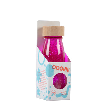 Petit Boum Botella Sensorial Flotante Rosa