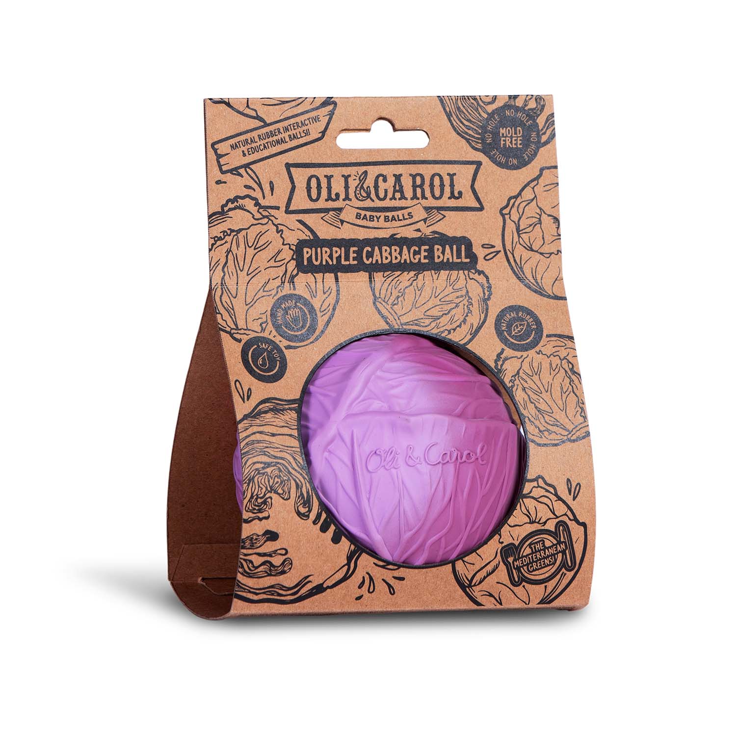 Col Morada Pelota Sensorial Oli &amp; Carol