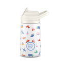 Botella de agua reutilizable para niños - Cool Bottles - Little Wheels - 350ml. 