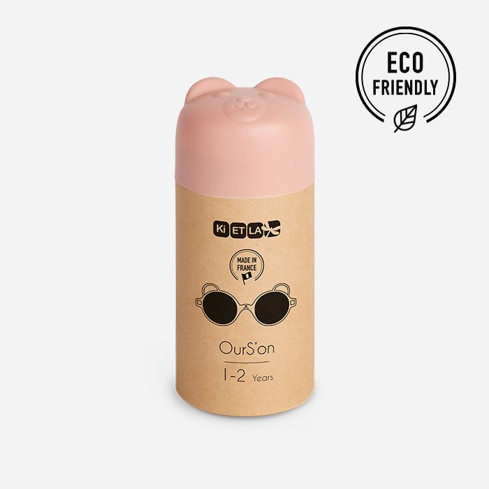 Ki Et La Peach Bear Sunglasses for Kids 1-2 years
