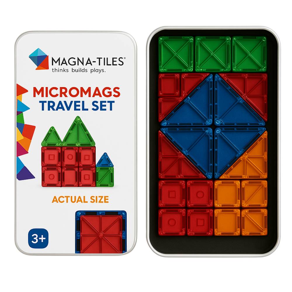 MicroMags Magna-Tiles set de Viaje