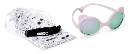 Ki Et La Bear Light Pink Sunglasses for Kids 1-2 years