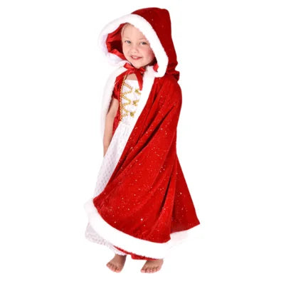 Red Velvet Cape Costume 3-8 years