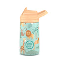Botella de agua reutilizable para niños - Cool Bottles - Wild Crew - 350ml. 
