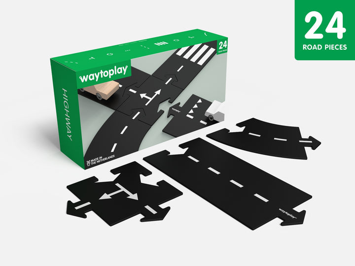 Waytoplay Waytoplay Flexible Toy Road Starter Set
