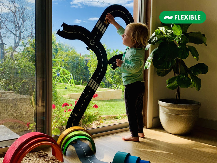 Waytoplay- Starterset Carretera de Juguete Flexible Waytoplay