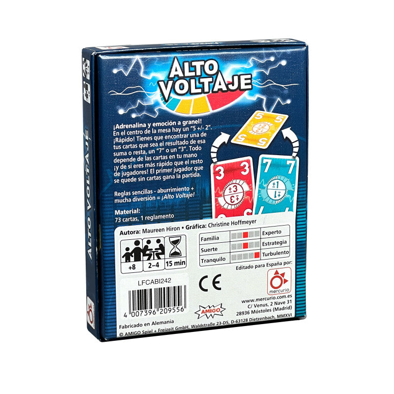 Juego de Mesa Alto Voltaje