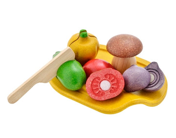 Plantoys Wooden Vegetable Tray