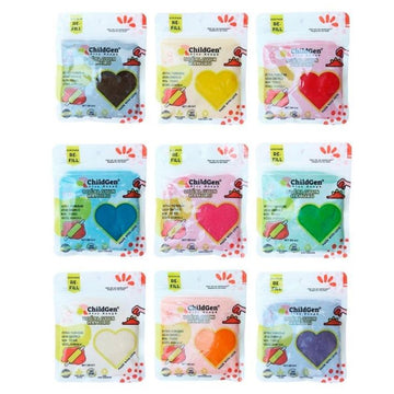 Childgen modeling clay