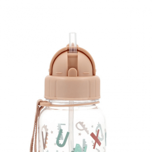 Tutete Funny Letters Plastic Bottle