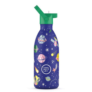 Botella de agua reutilizable para niños - Cool Bottles - My Stellar Journey - 500ml.