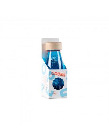 Petit Boum Floating Sensory Bottle Blue